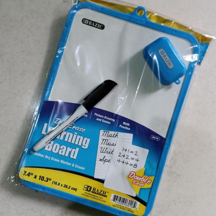 

Dry Erase Learning Board Papan Tulis Belajar ut Ujian TOEFL TPA Online