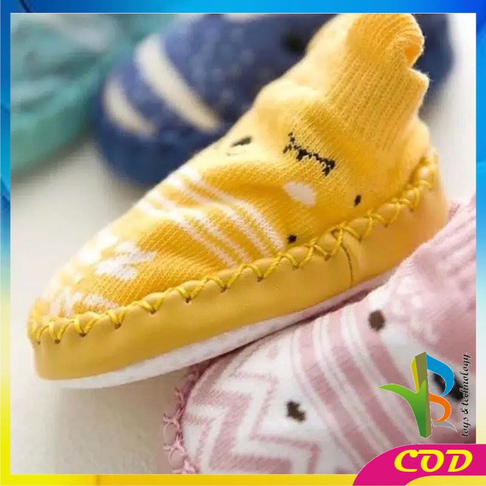 RB-P3 Sepatu Anak Bayi - Baby Prewalker Shoes Socks Anti Slip Kaos Kaki Anak Bayi