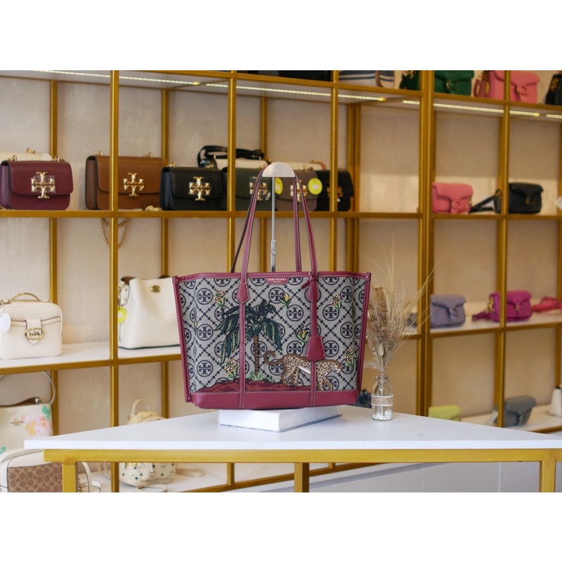 TB Perry Embroidered T Monogram