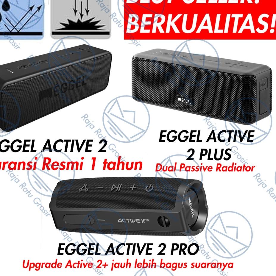 Special Price SPEAKER EGGEL ACTIVE 2 PLUS PRO SPEAKER PORTABLE WIRELESS BLUETOOTH WATERPROOF OUTDOOR