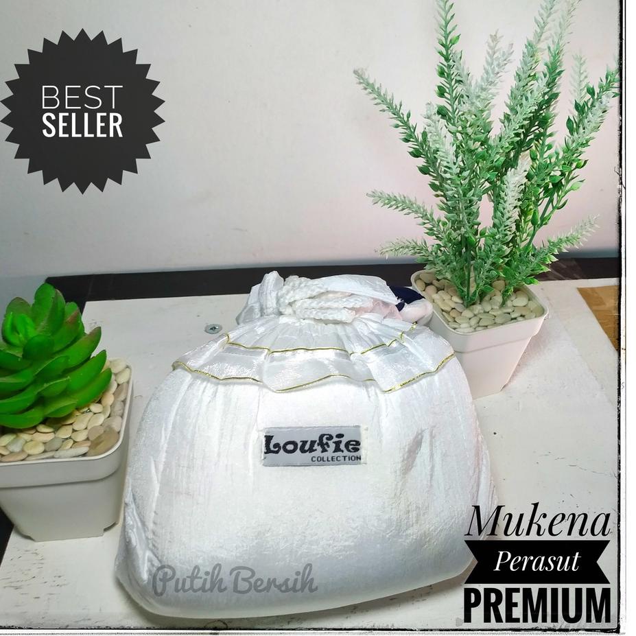 Kekinian - Mukena parasut loufie  jumbo Mukena jumbo Mukena Mukena Parasut adem