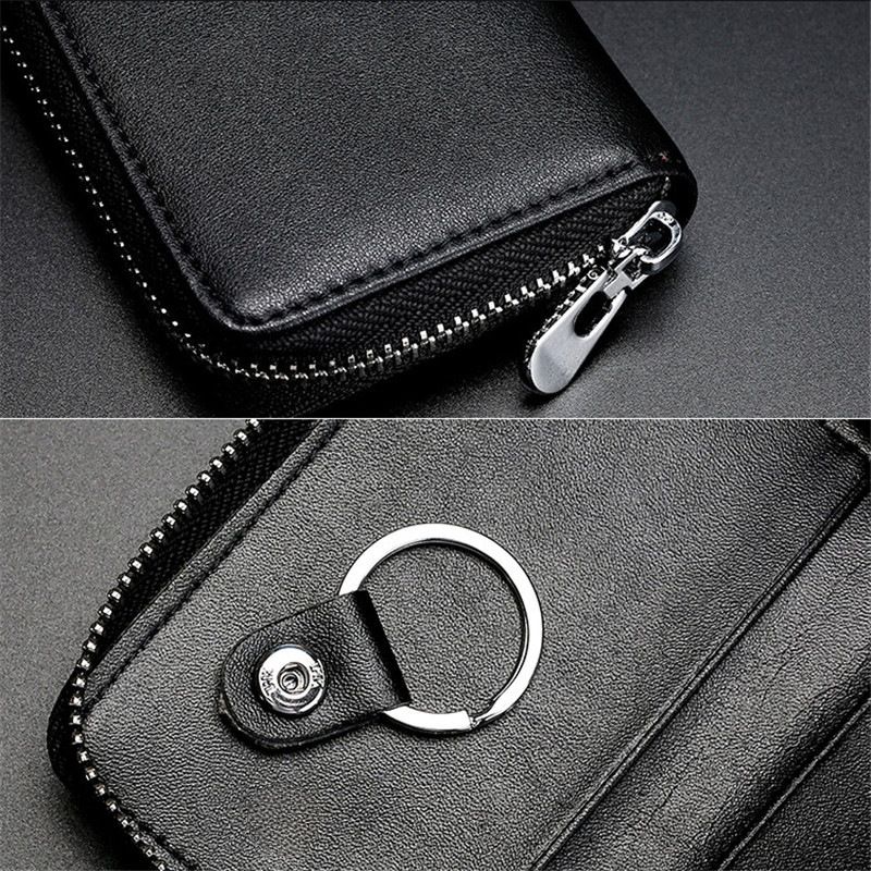 DOMPET STNK GANTUNGAN KUNCI MOBIL MOTOR KULIT ASLI PREMIUM LEATHER KEYCHAIN