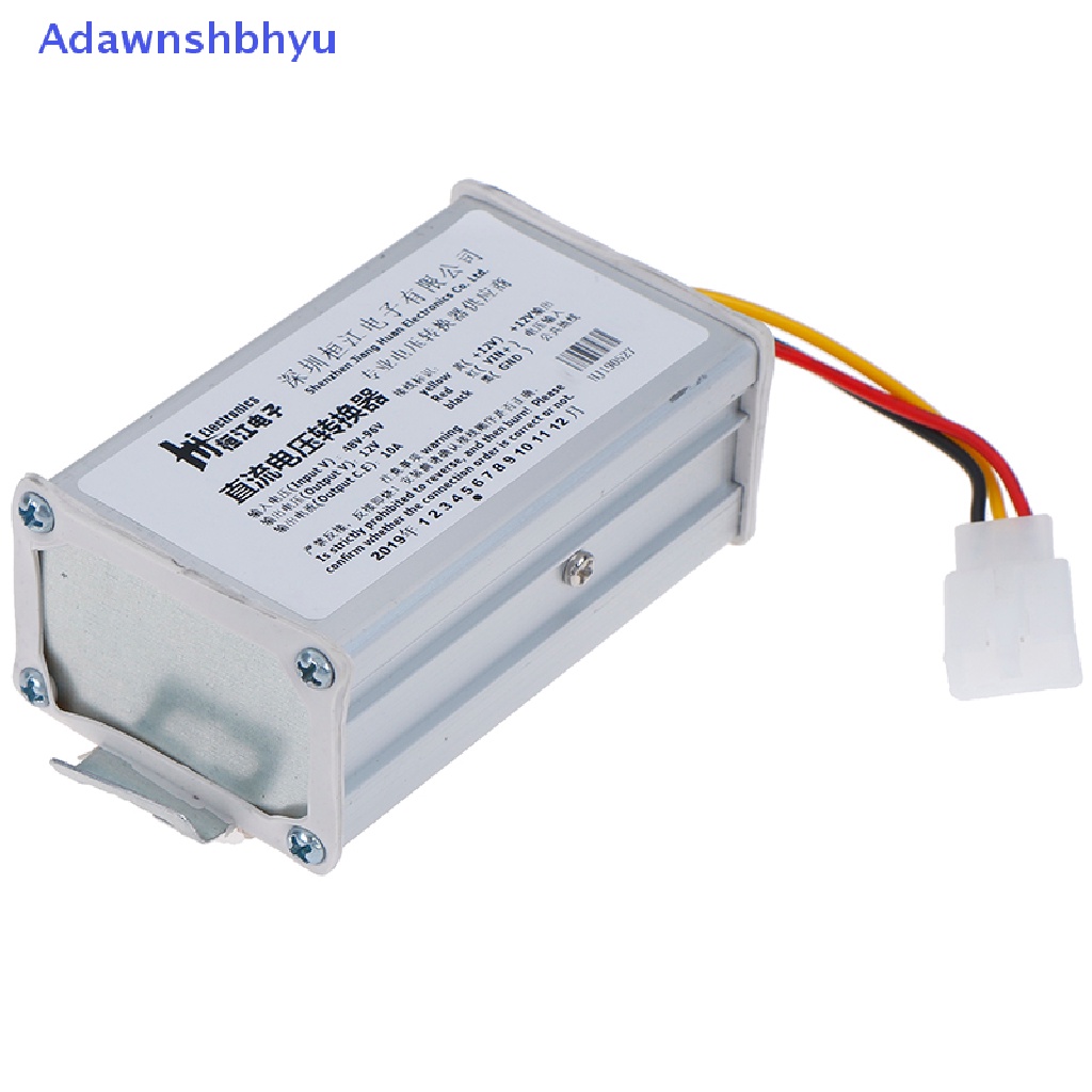 Adhyu Adaptor Converter DC 48V-96V Ke 12V-10A 120W Untuk Mobil Elektrik Bahtera ID