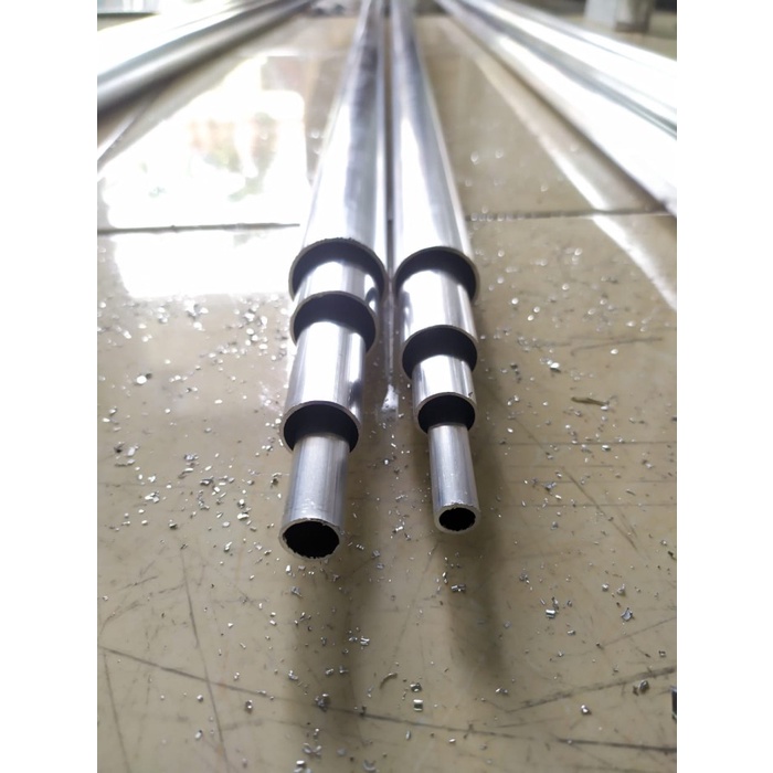 Pipa Pipa Aluminium Bahan Antena Rig Ht Tebal 1,2 Mm Panjang 150Cm Alkan