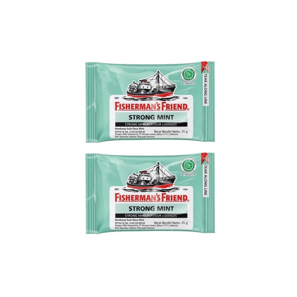 

Fishermans Friend Permen Strong Mint 2 x 25 gr