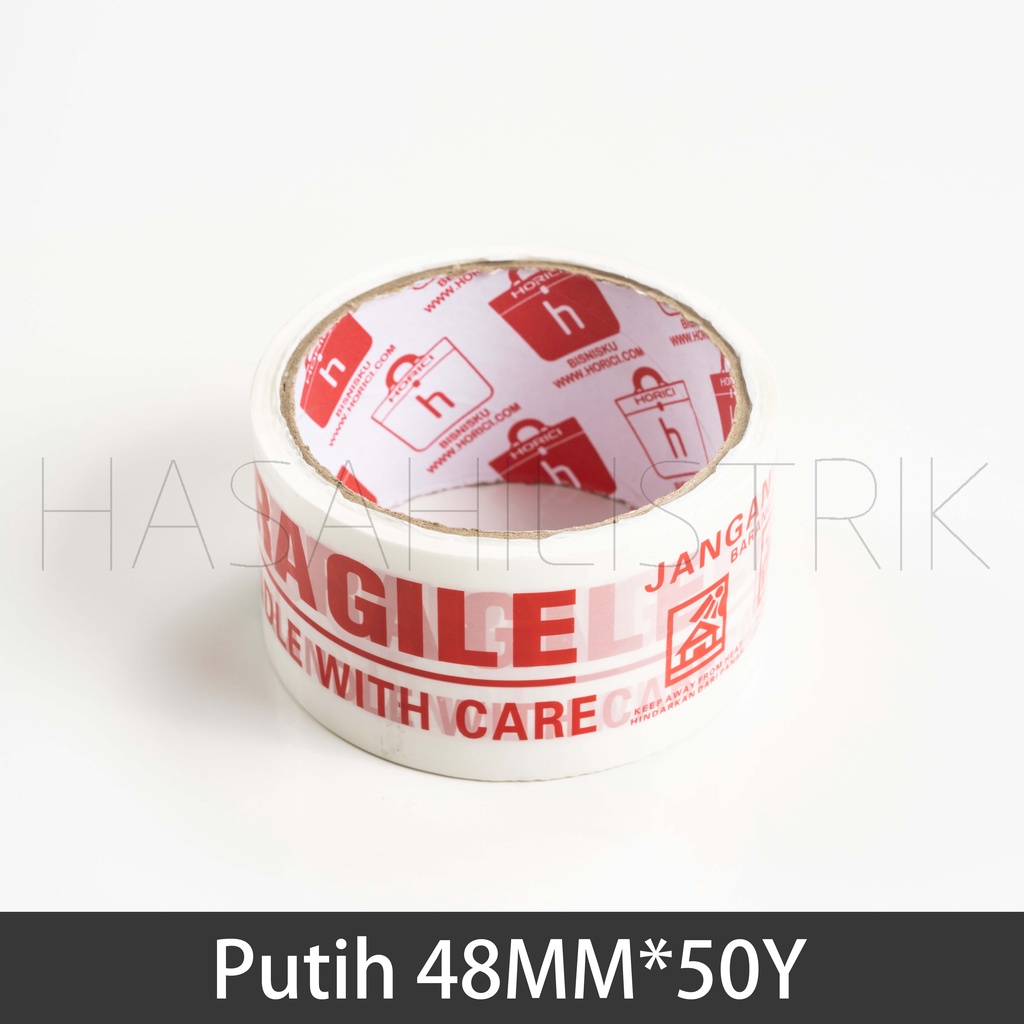 Lakban Fragile Merah  IVAN 48mm x 50Yrd