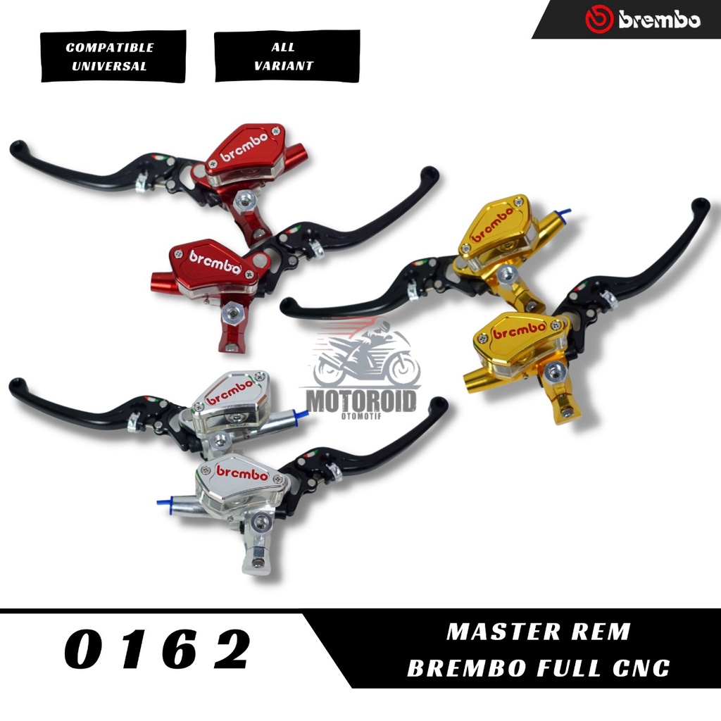 MASTER REM BREMBO FULL CNC TABUNG OVAL DOUBLE UNIVERSAL