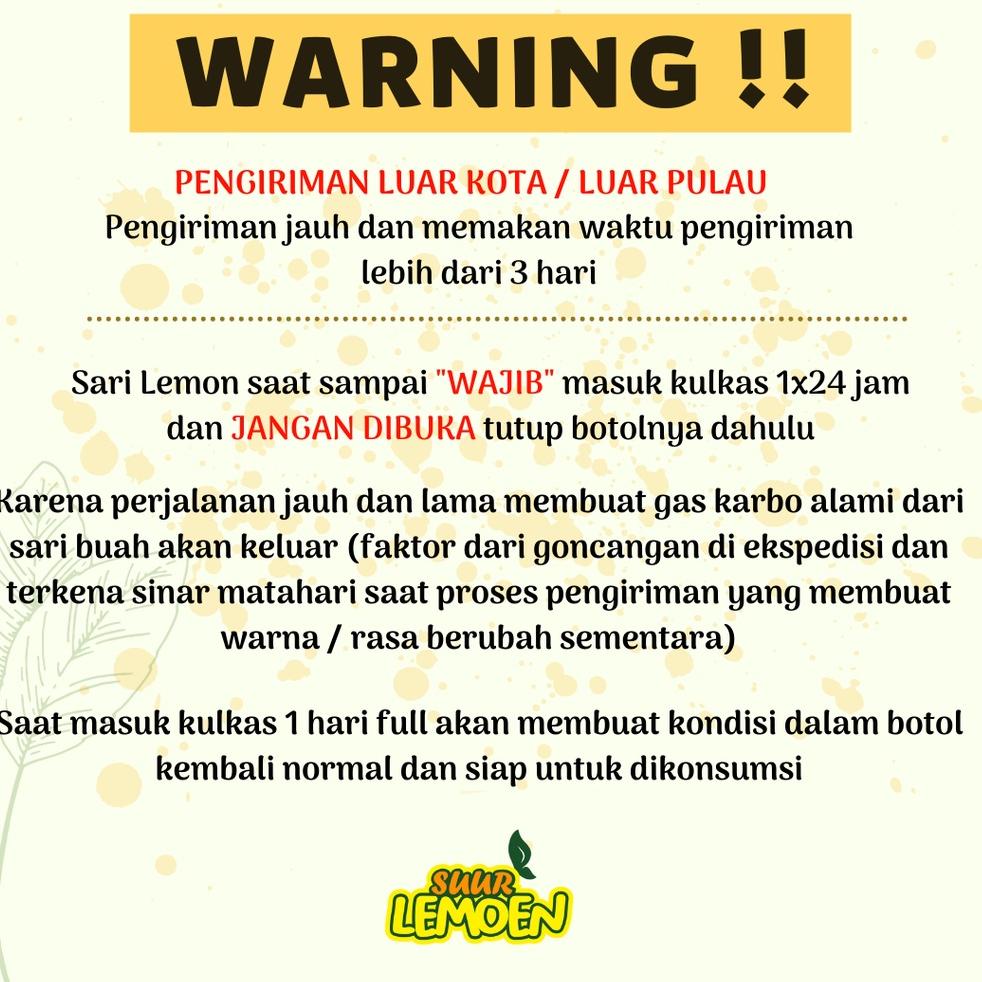 

Terjamin 1 Liter Fresh Sari Lemon Murni Jus Untuk Diet Pelangsing Badan Detox Alami Dengan Bahan Lemon California by Suur Lemoen ID .,,.,.,