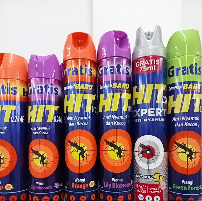 HIT SPRAY AEROSOL 600+75 ML