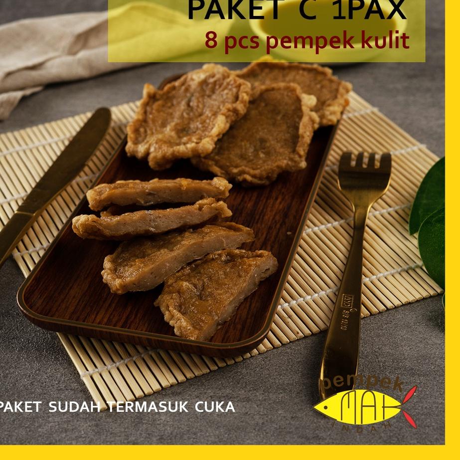 

(I>8W✔) PEMPEK EMAK INDAH - PEMPEK MPENAK PALEMBANG ASLI IKAN TENGGIRI - Paket 1 Pax KAPAL SELAM DAN CAMPUR langsung kirim