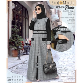 RAHMANDA STORE_GAMIS ENDOMODA WS - 123