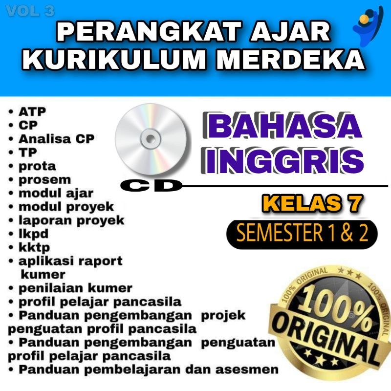 PERANGKAT AJAR BAHASA INGGRIS KELAS 7 SMP KURIKULUM MERDEKA BELAJAR | modul ajar, rpp
