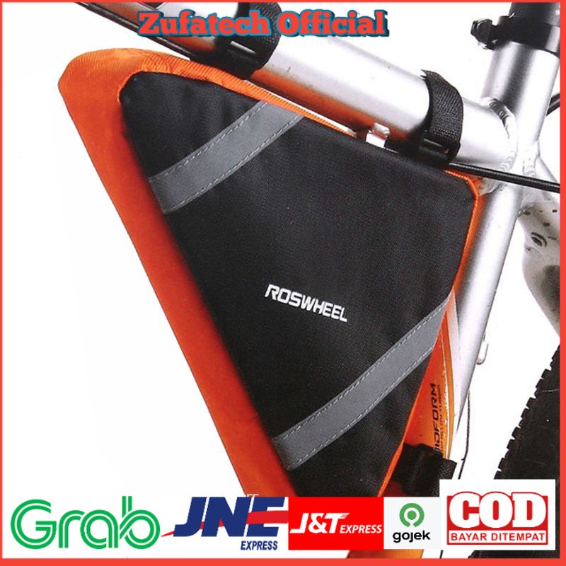 Roswheel Tas Sepeda Segitiga - 12490 - Orange