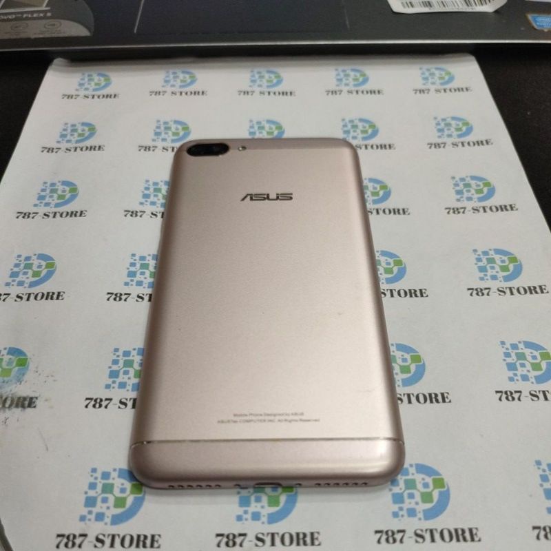 BACKCOVER ASUS ZENFONE 4 MAX PRO ZC554KL GOLD ORIGINAL BEKAS