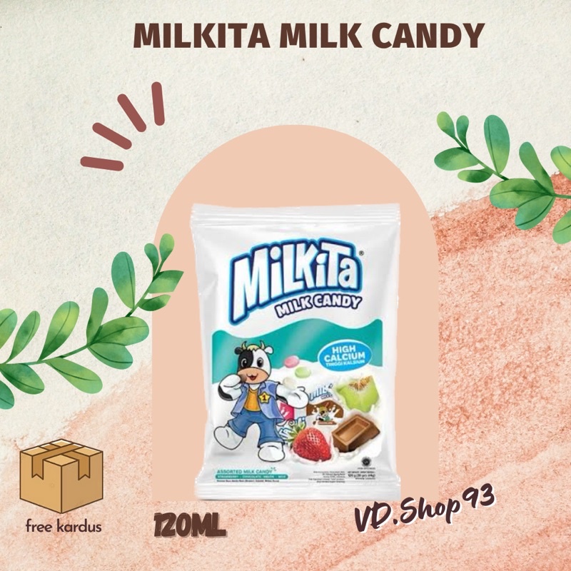 Jual MILKITA MILK CANDY ASSORTED 120GR | Shopee Indonesia