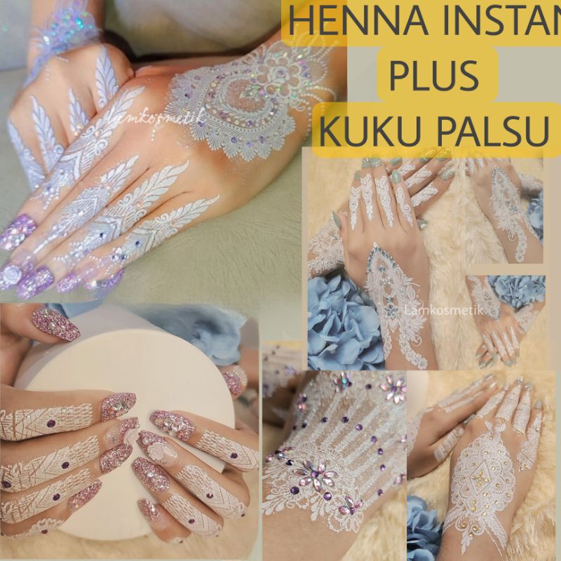 HENNA INSTAN PLUS KUKU PALSU