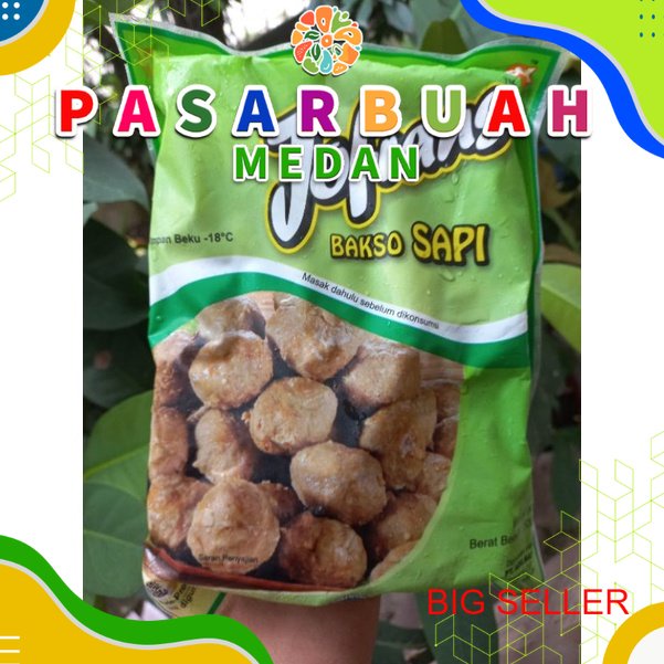 

Distributor Jofrans Bakso Sapi (Isi 50pcs) Kemasan 500gram | PASAR BUAH MEDAN