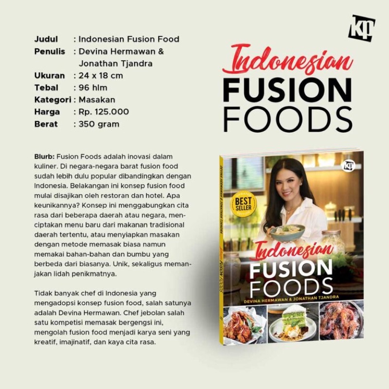 Indonesian Fusion Foods/Yummy; 76 Menu Favorit Anak - Devina Hermawan