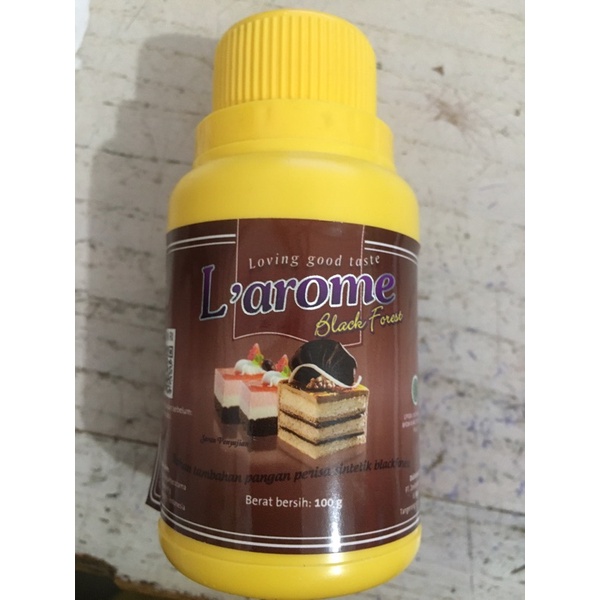 Larome Pasta Coklat Black Forest Essence Perisa Makanan cokelat 100gr