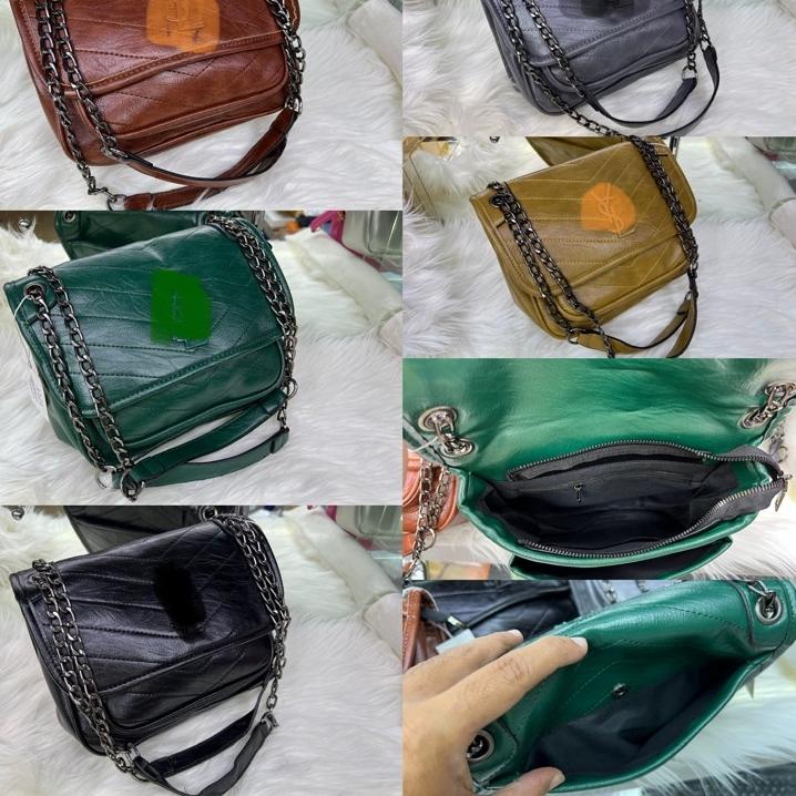 ➾❈❁ Tas Selempang Niki medium 1121 bahan glossy Terbaru