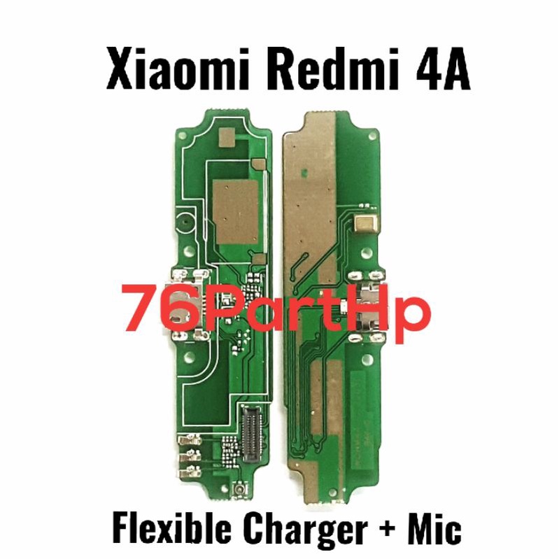 Ori papan konektor PCB connector charger Mic Xiaomi Redmi 4A