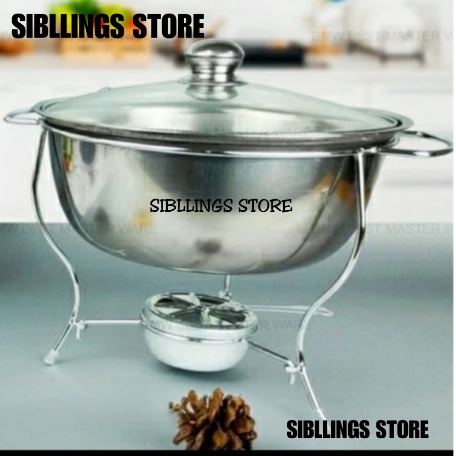Food Warmer Bulat Soup Warmer Mangkok soup 28 cm Siblings Store