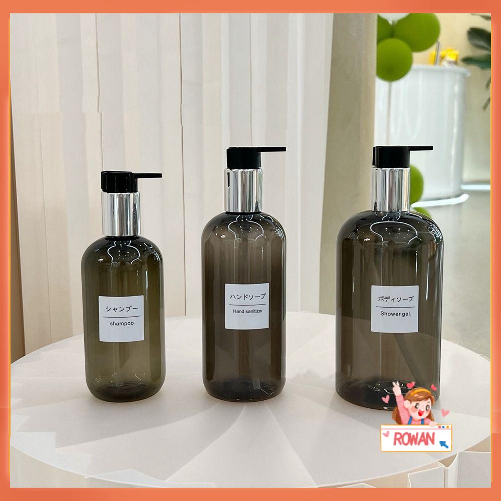 R-flower Botol Dispenser Sabun Travel Wadah Cairan Kamar Mandi Dapur Isi Ulang