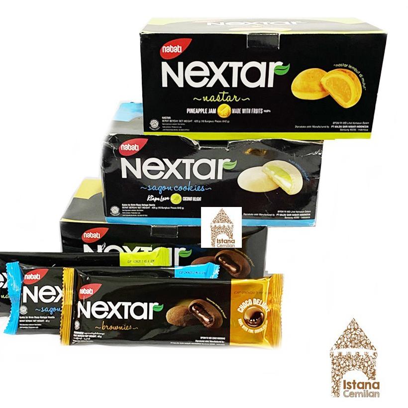 

Nextar Nastar / Choco Brownies / Blueberry Cookies (isi 10 pcs)