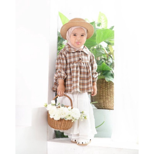 Blouse Tania atasan anak perempuan