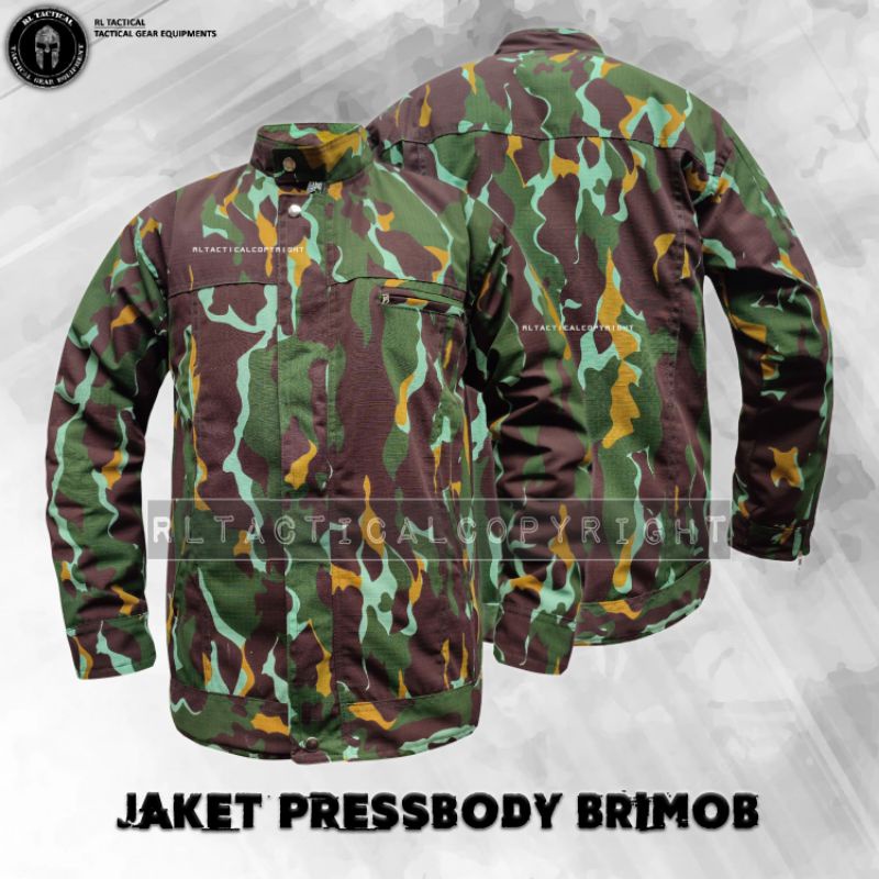 Jaket Brimob Loreng Pelopor Saba RL Tactical