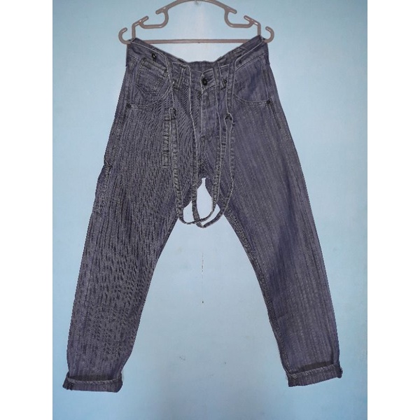 JEANS JOHNBULL CARPENTER DENIM JUMPSUIT OVERALL SIZE S 29 FIT 30