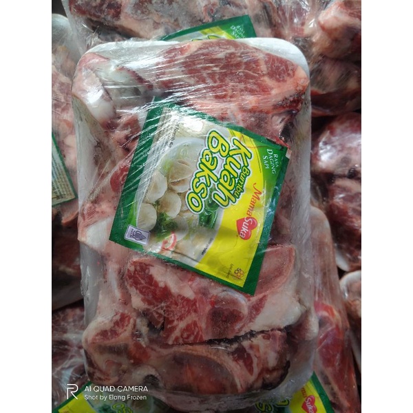 Tulang Neckbone Gondrong Sapi Grade A 1kg