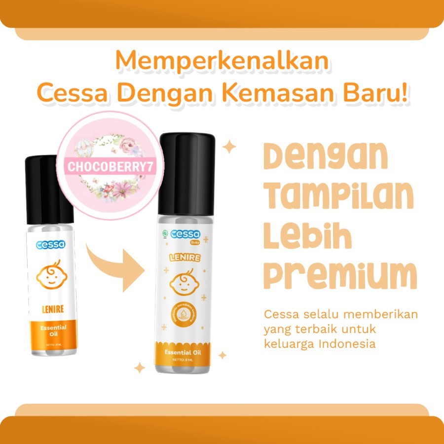 Cessa Lenire BABY / KIDS BPOM OT Essential Oil Natural Obat Perut Kembung Bayi