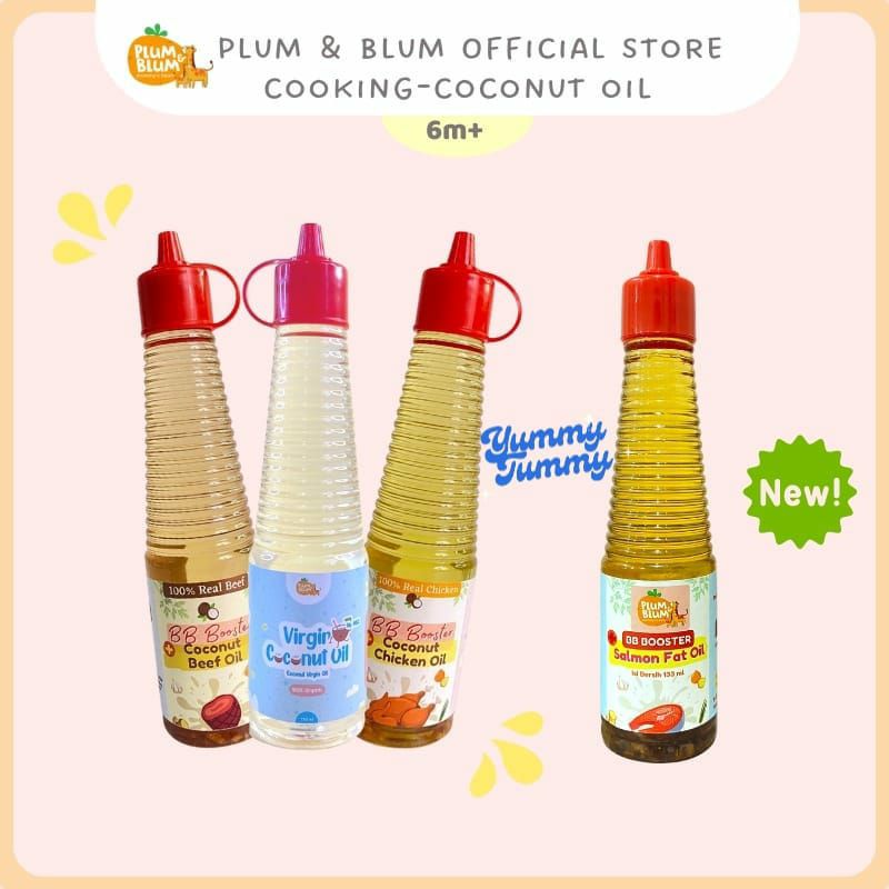 Plum &amp; Blum Chicken Fat Oil Beef Fat Oil - Minyak MPASI BB Booster