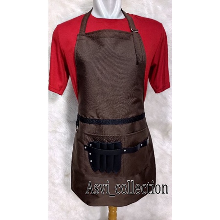 Apron barbershop, Apron barista , Apron tahan air , Apron Premiun keren