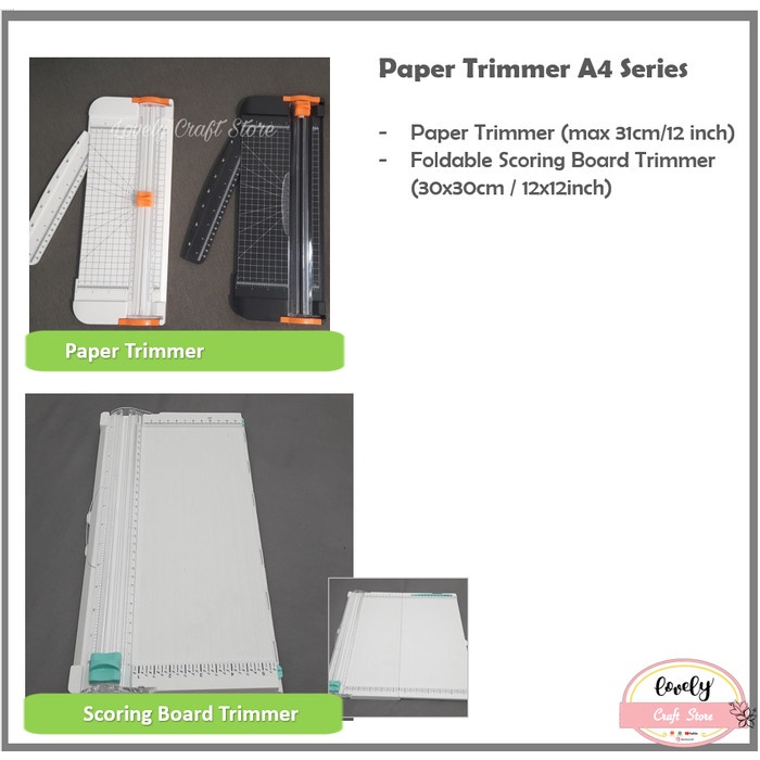 

✨NEW✨ - Paper trimmer/cutter A4, A3, for paper, photo, scrapbook - black trimmer