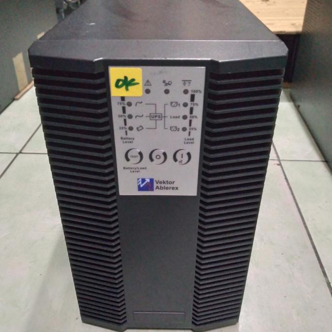 UPS VEKTOR ABLEREX RS 1000 E 1000VA 900WATT 24V DENGAN BATRAI