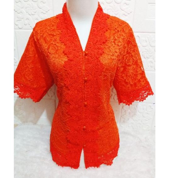 Siap Kirim brokat import/elgana/atasan brokat/kebaya