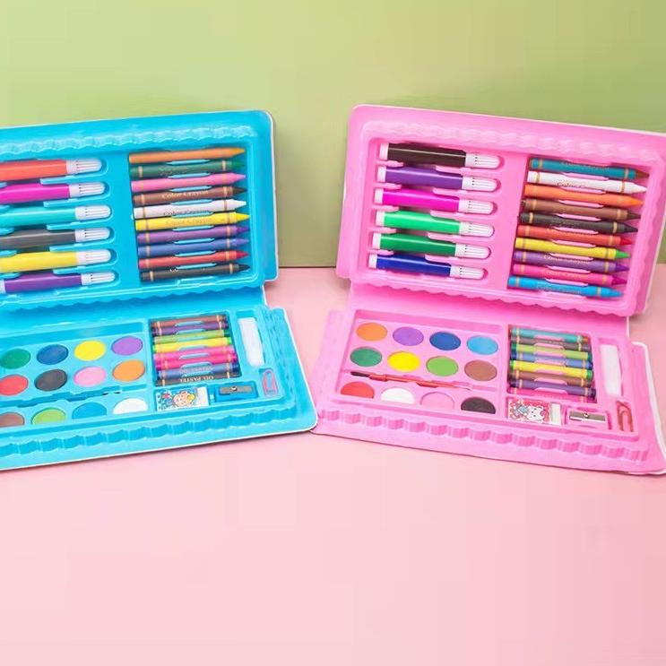 

░☺░ Crayon Set Anak isi 42pcs / Alat Melukis Anak/ Alat Menggambar Anak / ATK / Pensil Warna / Crayon Lucu