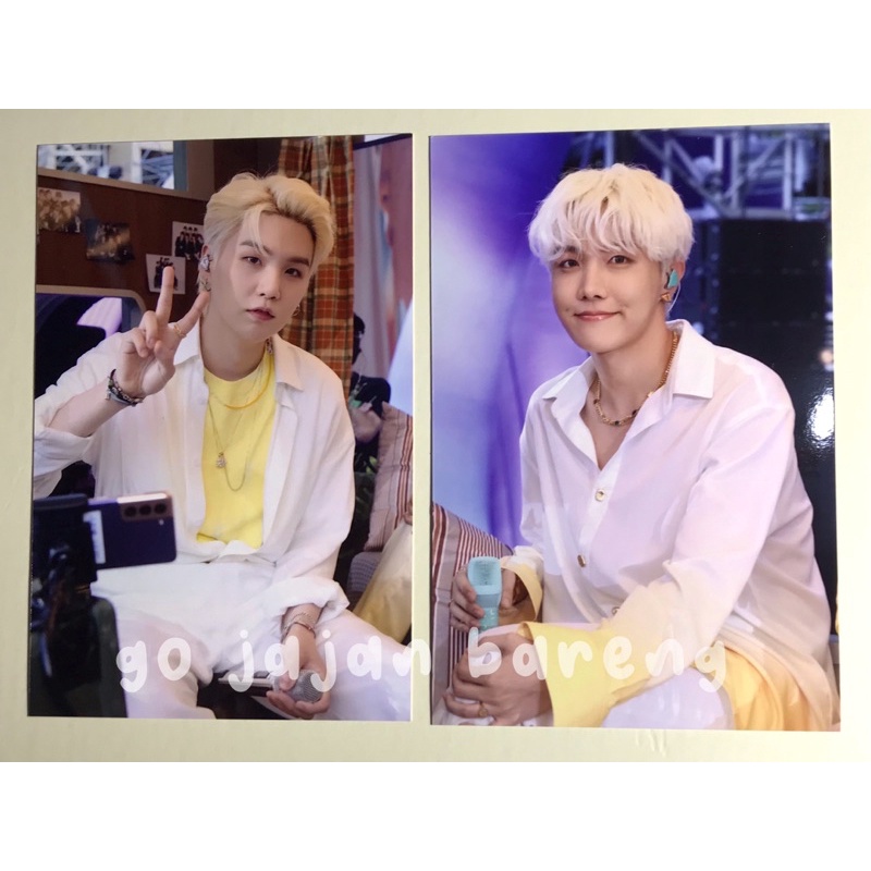 Postcard BTS Sowoozoo BluRay Suga Jhope V Taehyung