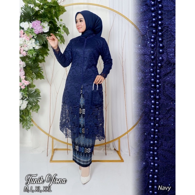 (Bayar di tempat) Kebaya Modern Busui payet Setelan Kebaya Tunik Brukat Busui Friendly Kebaya Modern Kebaya Bruka