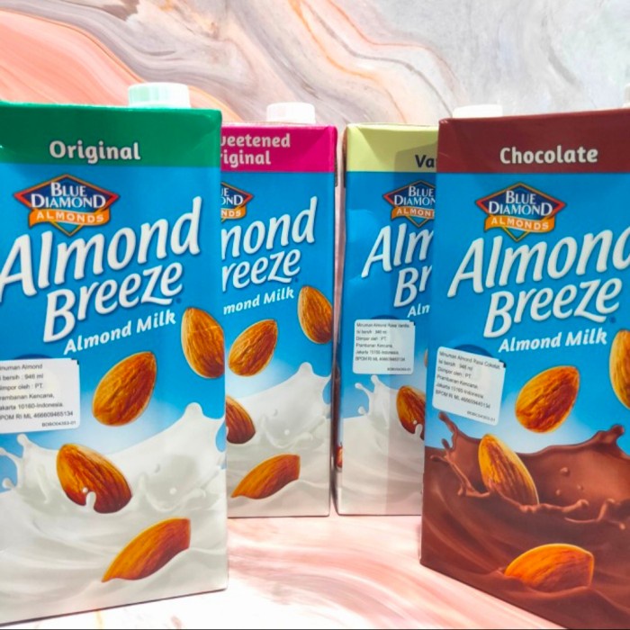 

NEW Susu Blue Diamond Almond Breeze 946ml | Blue Diamond Almond Breeze - Latte