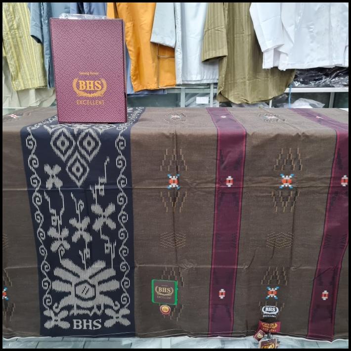 Promo Sarung Bhs Mercerized Gold Songket