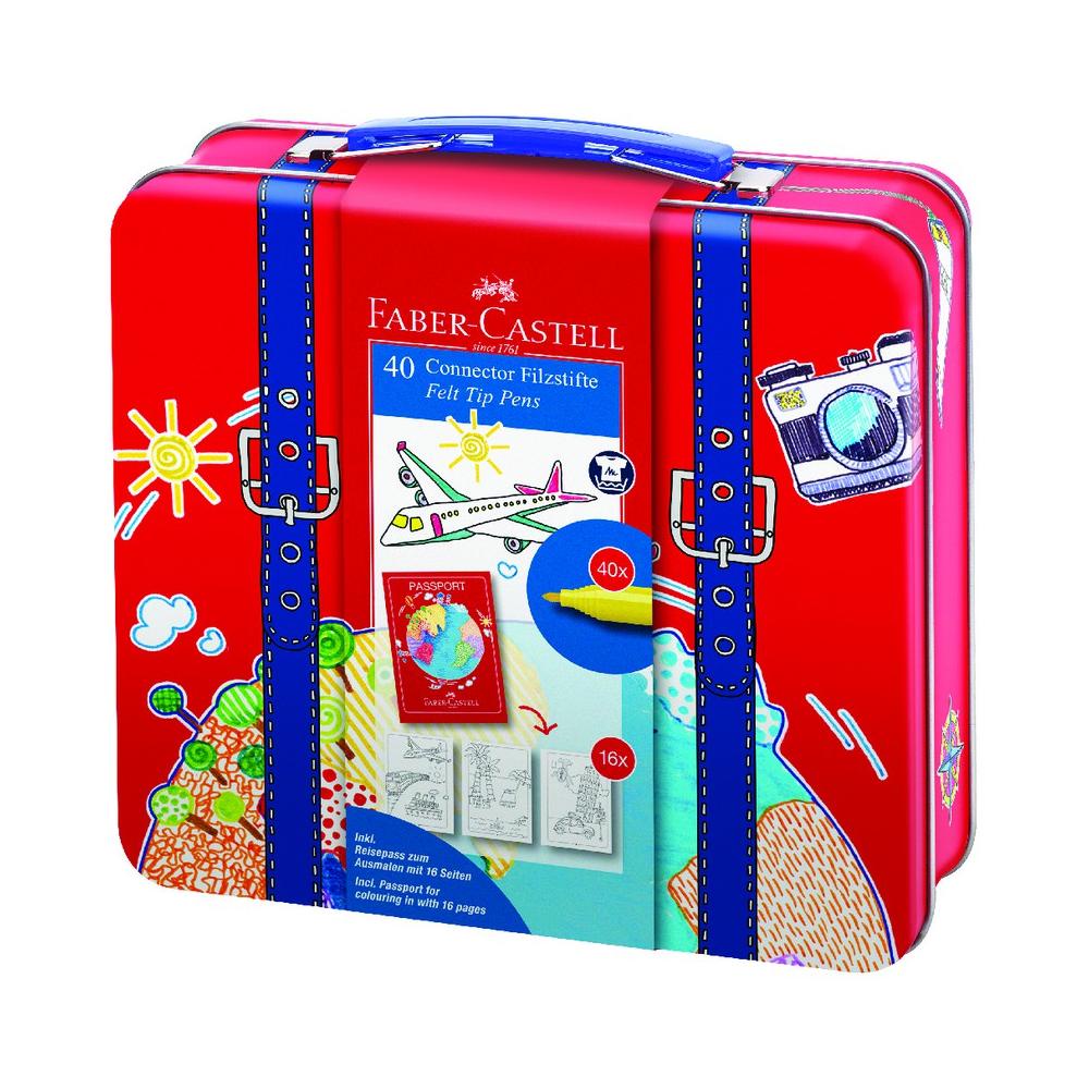 

FABER-CASTELL CONNECTOR PEN 40 TRAVELER TIN TERLARISS...,,,,,