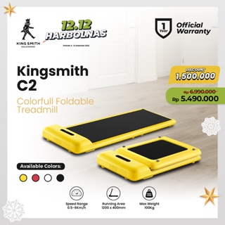 Kingsmith WalkingPad C2 Smart Colorful Foldable Gym Fitness Treadmill