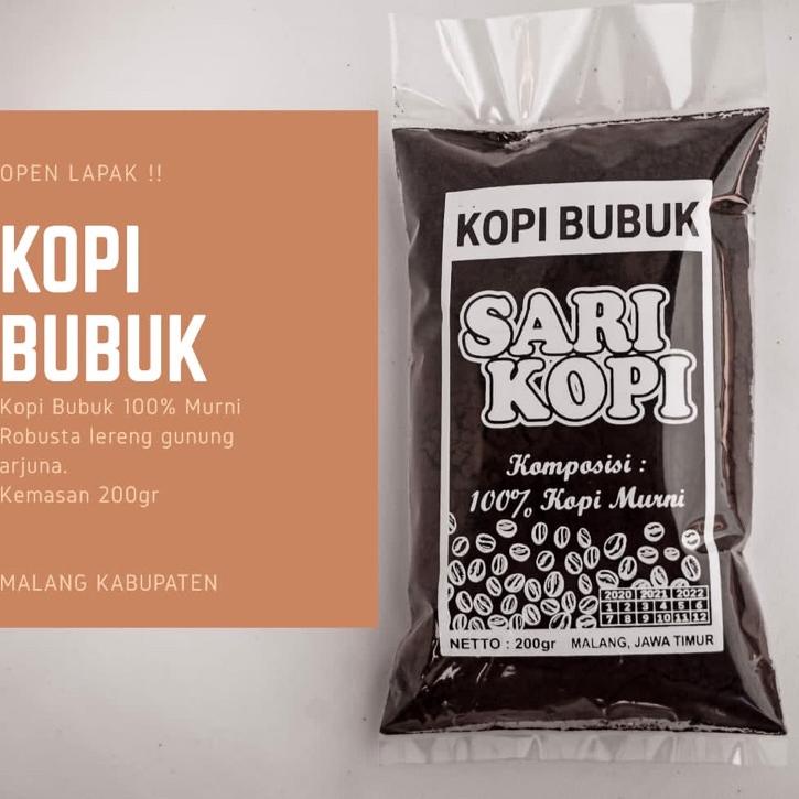 

➵ KOPI BUBUK MURAH 200gram ザ