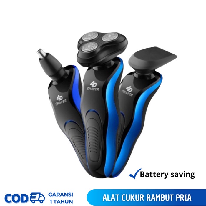 Alat Cukur Rambut Alat Cukur Rambut Elektrik Shaver Electric 4d Alat Pencukur Rambut(I5W7) KIRIM HAR