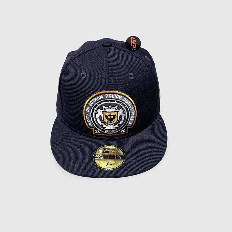 TOPI NEW ERA ORIGINAL 5950 GOTHAM POLICE DEPARTMENT NAVY