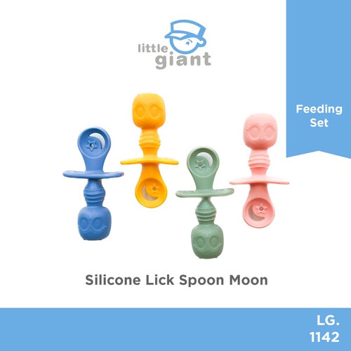 Little Giant Silicone Lick Spoon Moon