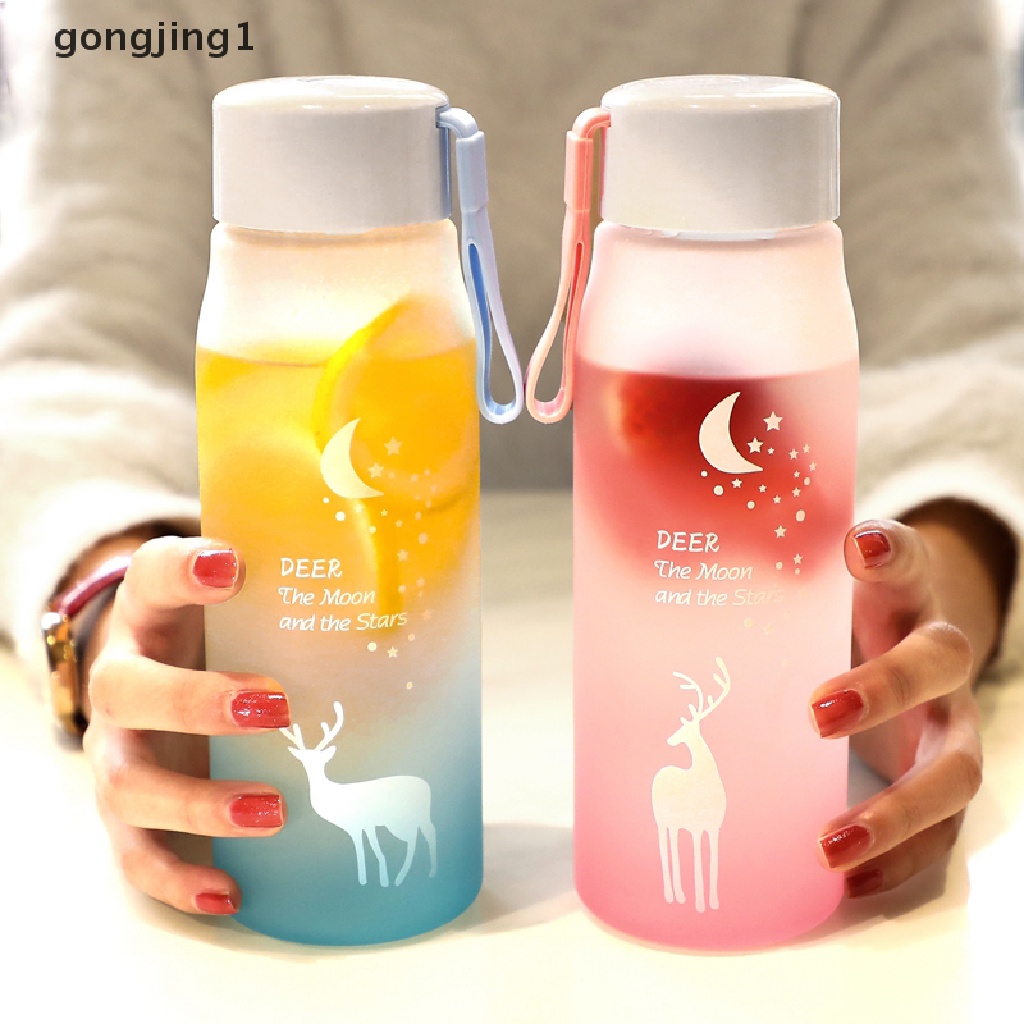 Ggg 560ml Botol Air Olahraga Cangkir Minum Portable Anti Jatuh Shaker Travel Bottle ID